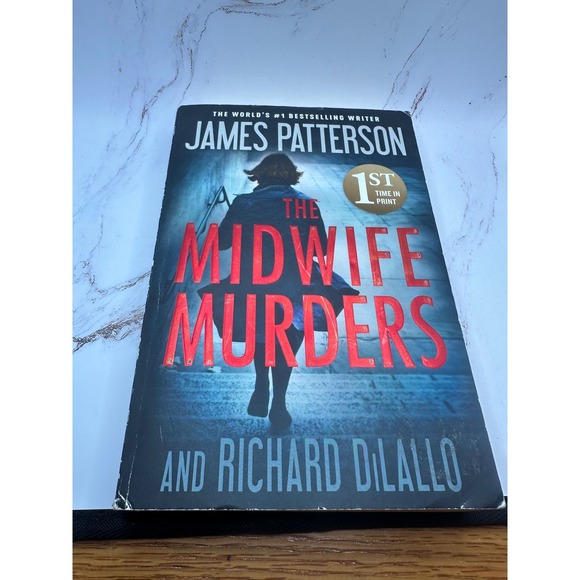 James Patterson The Midwife Murders‎ Thriller Suspense Novel Book 1st Print - Picture 1 of 3